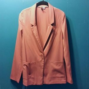 H&M Burnt Orange Blazer Size 12 Large